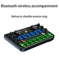 thumbnail image 4 of X60 English Version Professional Convenient Compact KTV Singing Sound Card Mixer for Live, 4 of 5