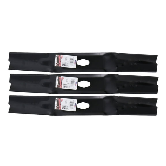 3 Rotary® 17225 Hi Lift Mower Blades for MTD® 742P05086 74205086 54in. Deck