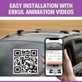 thumbnail image 2 of ERKUL Roof Rack Cross Bars for Subaru Forester 2014-2019 | Anti-Theft Lock Aluminum Crossbars for Rooftop, Cargo Carrier, Luggage, Kayak, Canoe, Bike | Silver, 2 of 7