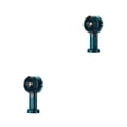 thumbnail image 3 of Inteprter Mini ventilador con soporte Ventiladores recargables USB Regalos Refrigeración por aire para oficina Verde 2Conjunto, 3 of 6