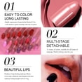 thumbnail image 5 of 5-in-1 Fruit Velvet Matte Lipstick Set, Long-Lasting, Highly Pigmented, Moisturizing Lip Balm, Smooth Application for Soft lips, 5 of 5