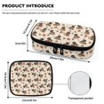thumbnail image 7 of Jiueut Dachshund Insulin Storage Bag Dog Paw Insulin Cooler Bag Cooling Storage Carrying Pouch Storage Bags with Zipper Comfortable Insulin Pocket with Extra Room, 7 of 7