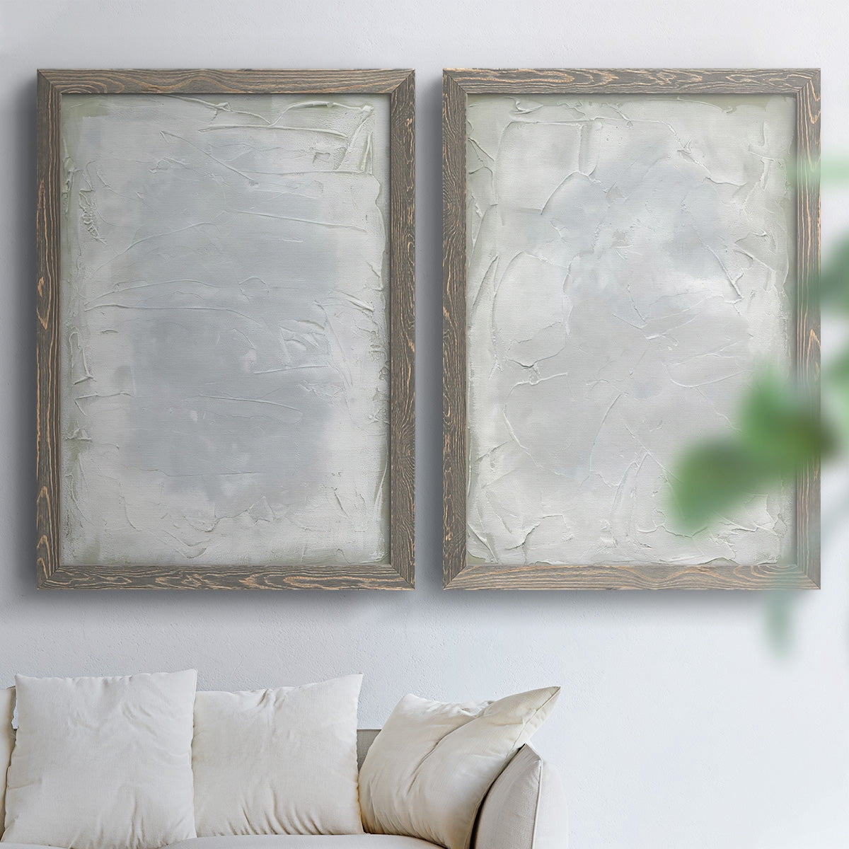 Subtle Transitions I - Premium Framed Canvas 2 Piece Set - Ready to Hang