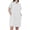White, variant on utcoco Womens Plaid Button Down Shirts Casual Loose Fit 3/4 Sleeve Gingham Top Checkered Blouses