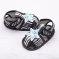 thumbnail image 2 of Newborn Baby Girls Boy Star Pattern Hollow Sandals Shoes Cotton Soft Sole Sneakers, 2 of 6