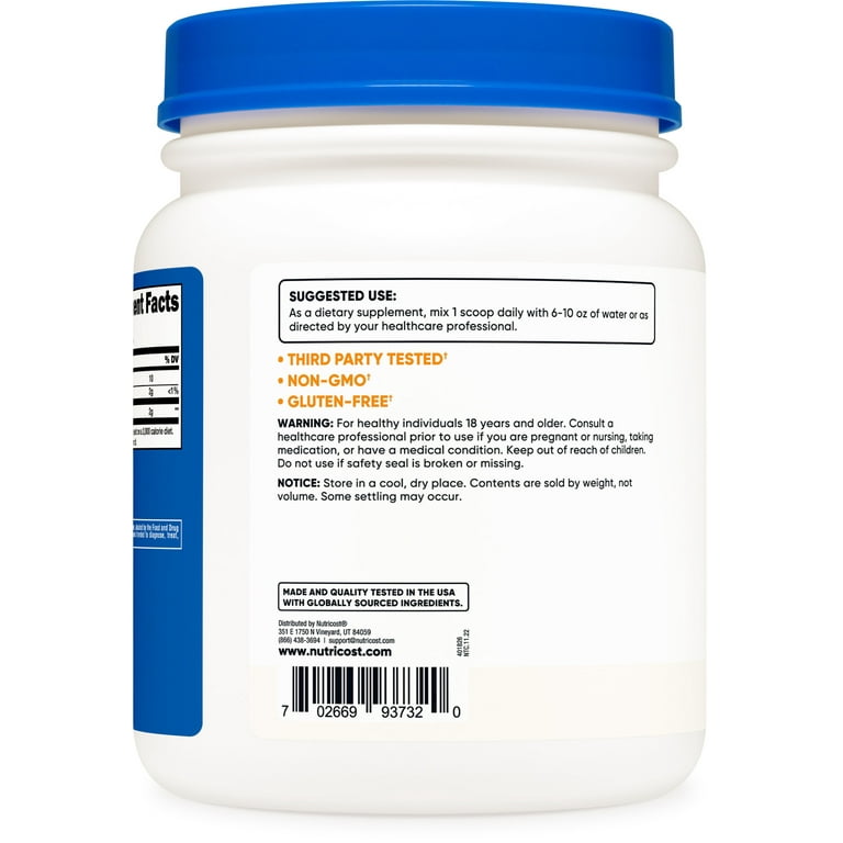Nutricost D-Mannose Powder 500gms, 2g Serving - Non-GMO Supplement -  Walmart.com