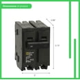 thumbnail image 3 of Homeline 50-Amp Double-Pole Circuit Breaker - HOM250CP, 3 of 4