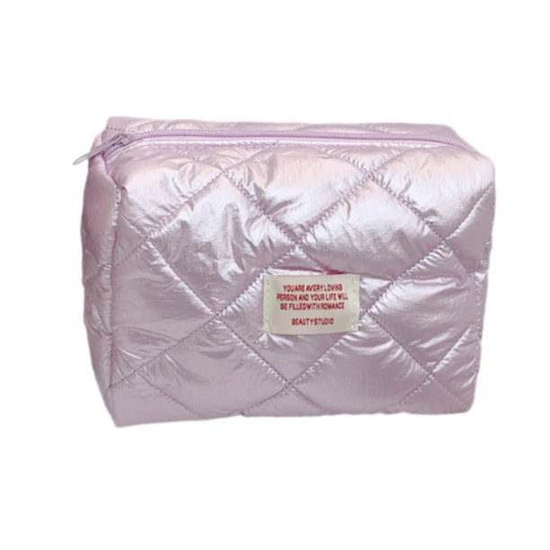 Bolsa de cosméticos Yuyangstore Violeta 19,5 cm x 9 cm x 14 cm