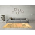 thumbnail image 3 of Ahgly Company Indoor Square Abstract Brown Modern Area Rugs, 5' Square, 3 of 4