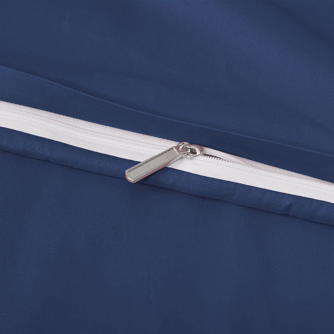 Unique Bargains Pillowcases 2 Pack 100% Cotton Body Pillow Covers Navy Blue 20" x 54"