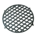 thumbnail image 2 of Barbecue Grill Pan Rack Roasting Pan Durable Cross Wires Barbecue Grill Net Stand Wire Roaster Grill Pan Stand Cast Iron Grilling Grate for Camping with legs, 2 of 10