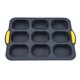 thumbnail image 3 of Hornear Baguette De Silicona De 8 Rejillas, Molde Perforado Antiadherente Para Hornear Pasteles, Moldes Para Pan Francés, Herramientas Para Hornear En La Cocina seitruly HA042700-02, 3 of 6
