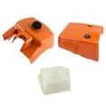 thumbnail image 2 of Garden Tools Part Top Cylinder Cover Shroud Air Filter Cover Set Fits MS341 Chain Saw, 2 of 8