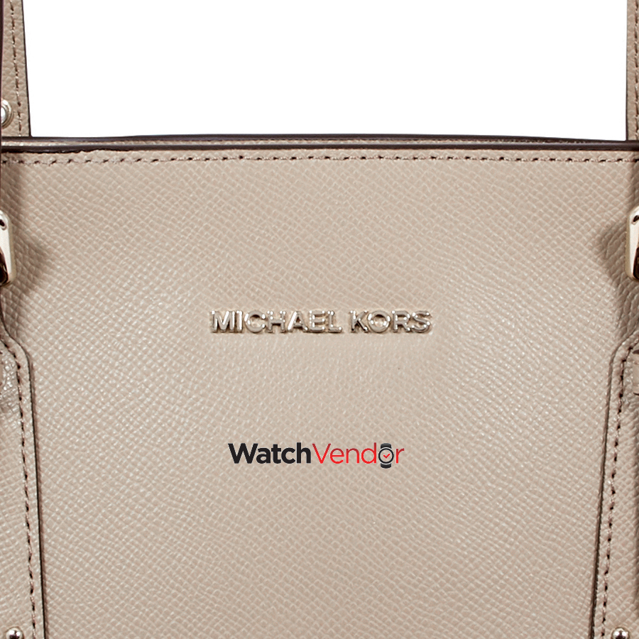 michael kors voyager medium crossgrain leather tote bag