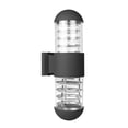 thumbnail image 4 of Naiovety Moderna pantalla de cristal de aluminio resistente al agua hacia arriba, accesorios de iluminación de pared LED, lámpara de pared IP65 de doble Iluminación y accesorios Negro Naiovety HA024396-02, 4 of 6