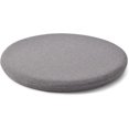 thumbnail image 3 of Cojín redondo para silla de 14 pulgadas, cojín de espuma viscoelástica para asiento, cojín para silla de comedor con cremallera, cojín circular para taburete, silla, gris oscuro, 3 of 5