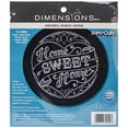 thumbnail image 2 of Dimensions 72-74059 6 in. Sweet Home Stamped Embroidery Kit, 2 of 2