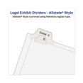 thumbnail image 6 of Avery-Style Preprinted Legal Side Tab Divider, Exhibit R, Letter, White, 25/pack, (1388) | Bundle of 5 Packs, 6 of 7
