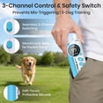 thumbnail image 5 of PetJoy 2 in 1 Dog Training Collar with Remote，4 Modes Dog Shock Collar ，3300Ft Anti Bark Collar for Small Large Dogs,IPX7 Waterproof, 5 of 7