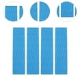 thumbnail image 6 of Moyitang 4Pcs Surfboard Traction Pads Deck for RV Canoe Stand up Paddleboard Light Blue, 6 of 9