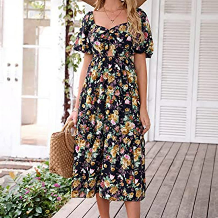 strapless beach dresses plus size Light Blue Plus Size Dress for Women Summer Maxi Tube Strapless Easter Casual Beach Smocked Long Flowy Sun Dresses at Amazon Women's Clothing store