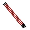 thumbnail image 3 of Siruishop 3Pcs Golf Alignment Rods Auxiliary Exerciser Versatile Training Aid 27cm Posture red, 3 of 8