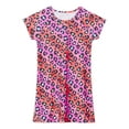 thumbnail image 5 of Wonder Nation Girls Short Sleeve Nightgown, 2-Pack, Size 4-18 & Plus, 5 of 5