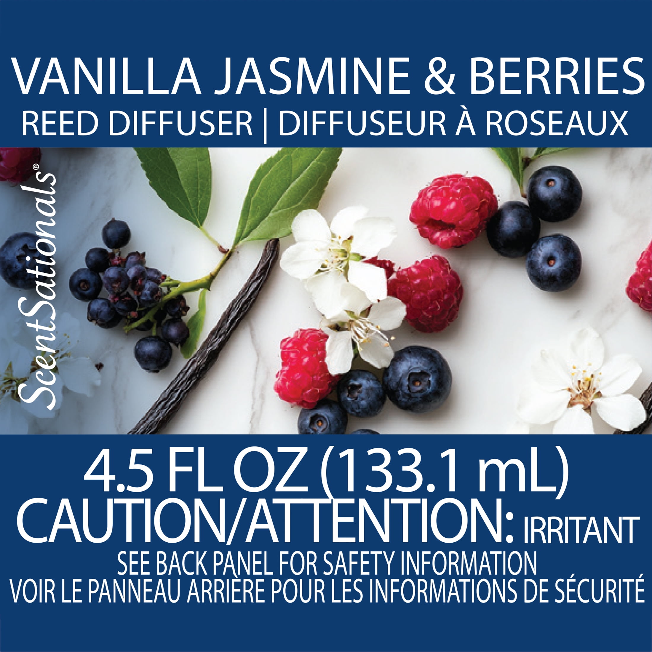 ScentSationals Reed Diffuser - Vanilla Jasmine & Berries, RIMPORTS CANADA SCTS REED VAN JASM &