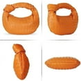thumbnail image 4 of YOPTOP Sac à Main Tissé Noué pour Femmes Sac Hobo de Créateur de Mode Sac Seau en Faux Cuir. bronze, bronze, 4 of 5