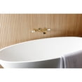 thumbnail image 2 of Kingston Brass KS5022PL  Two-Handle Wall Mount Roman Tub Faucet, Polished Brass, 2 of 7