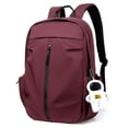 thumbnail image 4 of Mochila para estudiantes universitarios, mochila informal para jóvenes, para hombres y mujeres, mochila de viaje, mochila para computadora, 4 of 6
