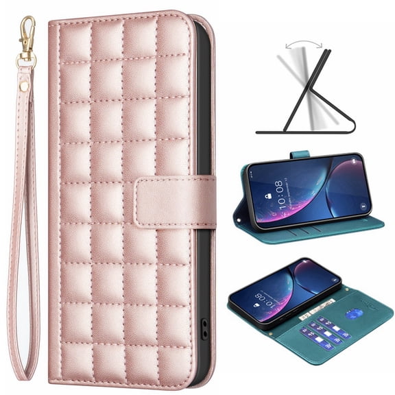Leather Wallet Phone Case For iPhone 15 Pro Max 15Plus 15Pro Phone Case Wallet Case with Quality Leather Phone Cover With Card Holder Zipper