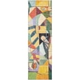 thumbnail image 2 of Addison Rugs Mayfield Premium Machine Washable Transitional Abstract Gold Runner Rug, 2'3" x 7'6", 2 of 6