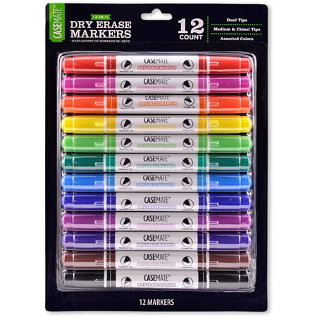 U Brands Liquid Chalk and Dry Erase Markers, Bullet Tip, Assorted Bright  Colors, 4 Count
