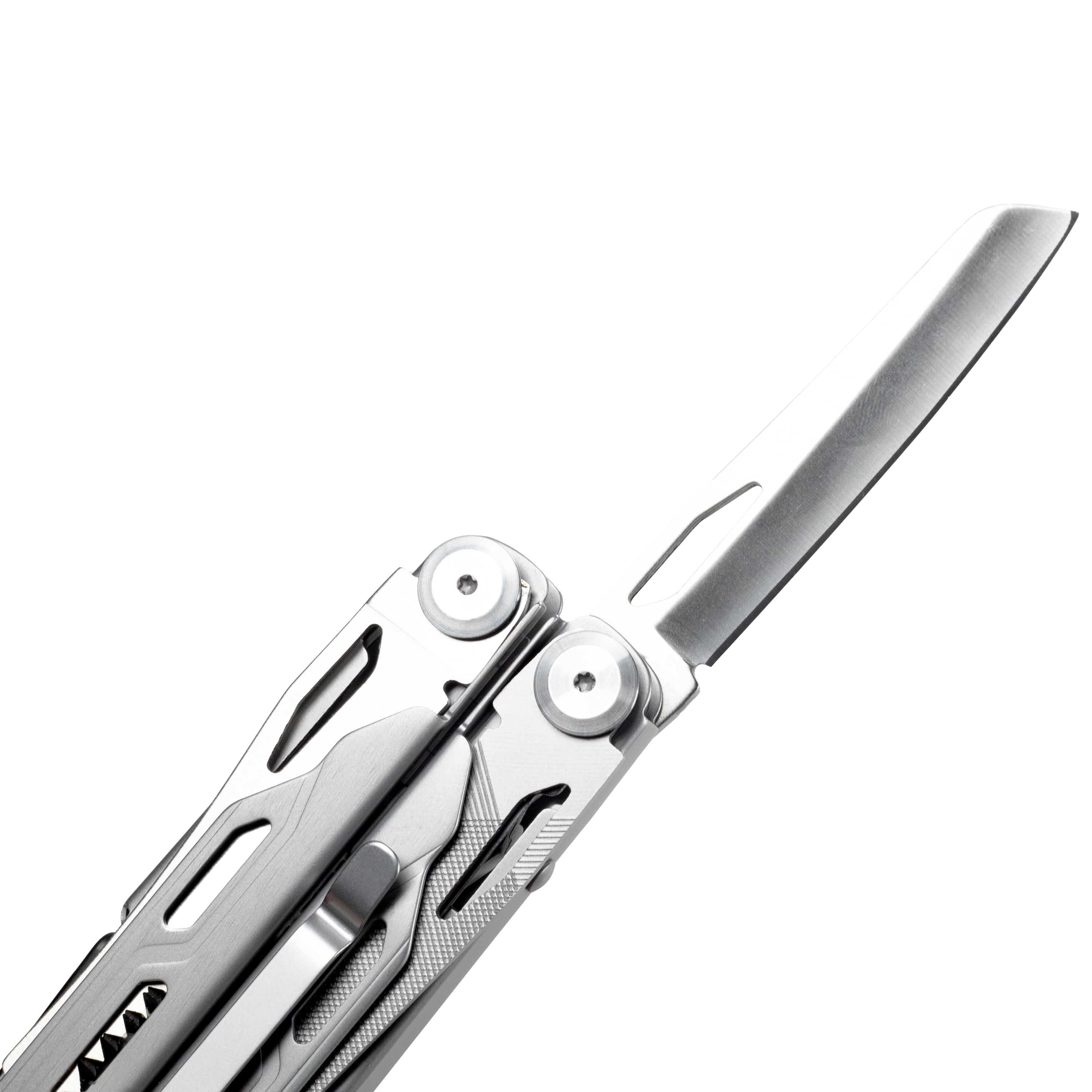 HFS(R) Multi-Tool for Camping Stainless Steel Multi-Functional Scissors Foldable with Carry Bag Pocket Multitools for Outdoor Activities and DIY