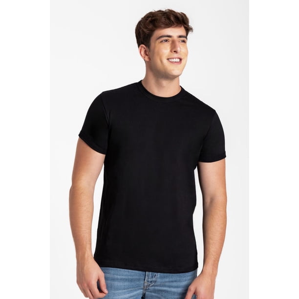 Camiseta cuello redondo (2520) negro S