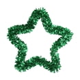 thumbnail image 2 of Guirnalda de pentagrama con forma de estrella, colgante decorativo para puerta de entrada. Verde, 2 of 9