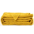 thumbnail image 6 of Acrylic Cable Knit Throw Blanket Boho Style Textured Blanket for Couch, Sofa, Bed, 50 x 60 Inches, 6 of 6