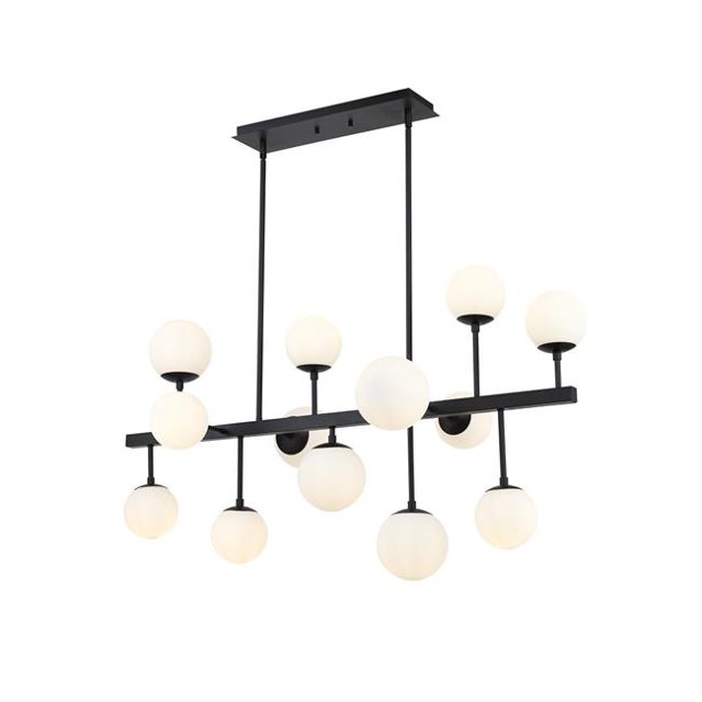 Z Lite 730-13L-MB 46 in. Midnetic 13 Light Matte Black Island & Billiard Light Ceiling Light