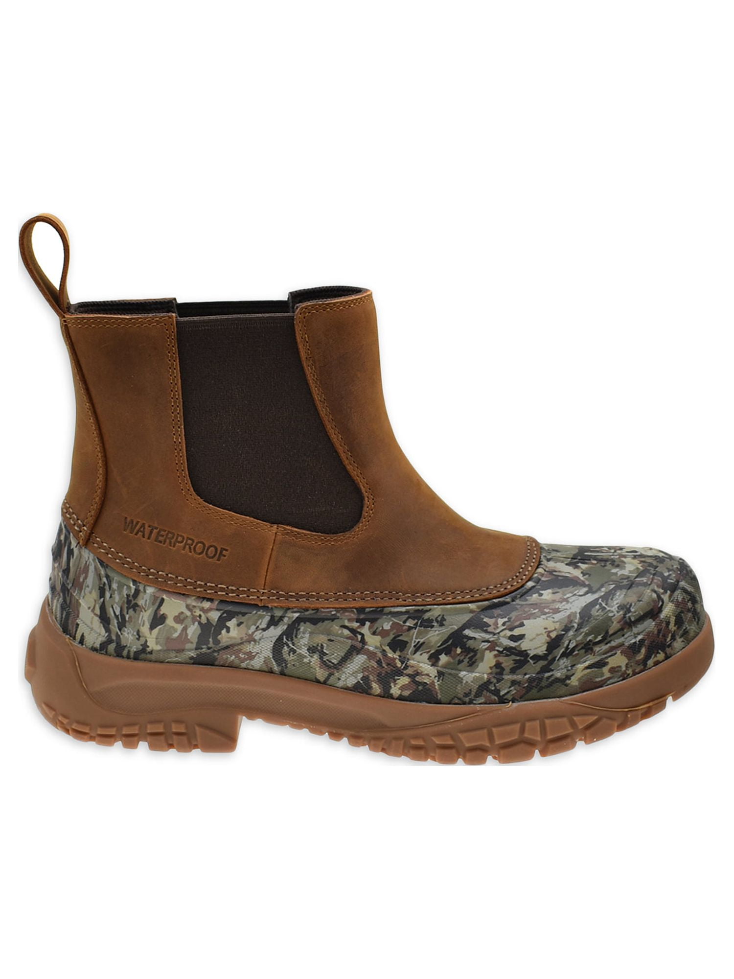 Ozark Trail Men's Flood Waterproof Shell Chelsea Hiking and Hunting Boot
