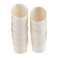 thumbnail image 1 of Tazas De Corte Oblicuo De Madera Desechables De 50 Piezas Para El Partido Sirviendo Bocadillos De Comida Sunnimix Tazas de corte oblicuas de madera, 1 of 8