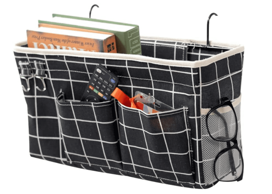 Bedside Caddy/Bedside Storage Bag Hanging Organizer for Bunk and