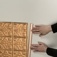 thumbnail image 4 of FASÄDE 47 in. Decorative Vinyl Divider Trim Polished Copper (5 Pack), 4 of 7