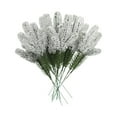 thumbnail image 1 of Christmas Greenery，Christmas Tree Picks，Pine Branches Faux Stems Picks Picks For Christmas Picks 24 PCS Artificial Branches Christmas Tree Filler Branches Christmas DIY Decorating Christmas DIY, 1 of 9
