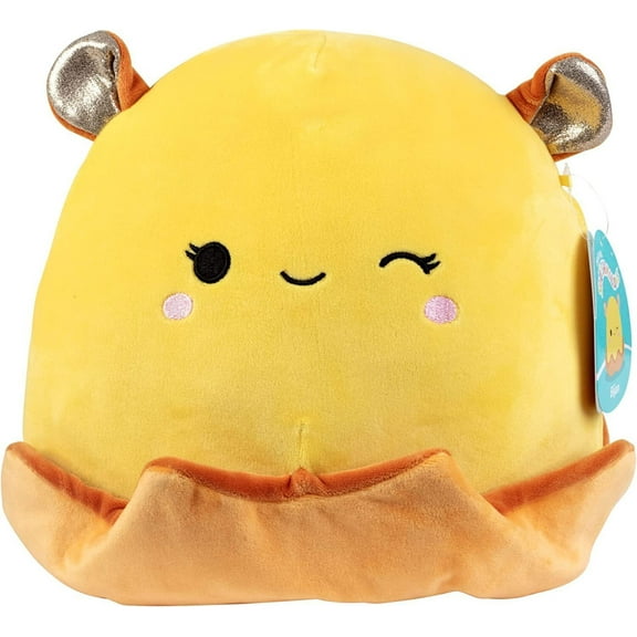 Squishmallows Official Kellytoy Plush 12 Inch Squishy Stuffed Toy Animal (Bijan The Yellow Octopus)