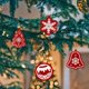 thumbnail image 5 of 10 piezas DIY forma especial diamante pintura taladro completo árbol de Navidad colgante decoración Likrtyny decoración de arte, 5 of 9