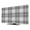 Black White, variant on Buffalo Plaid TV Cover for 55 Inch Screen, Stretch Fabric Dustproof TV Display Protector, Royal Blue Farmhouse Gingham Striped Elastic Slipcover Monitor Cover for Indoor Desktop Computer 47.9"x26.9"