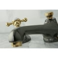 thumbnail image 4 of Kingston Brass NS4469BX Water Onyx  Widespread Lavatory Faucet Nickel/Brass, 4 of 6