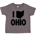 thumbnail image 3 of Inktastic I Love Ohio with State Silhouette Boys or Girls Toddler T-Shirt, 3 of 5