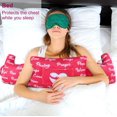 thumbnail image 5 of Mastectomy Pillow Plus Size Breast Cancer Gifts for Women After Surgery Healing Pink Pockets Mastectomy Pillow Recovery Lumpectomy Pillow After Heart Surgery Pillow Breast Reduction Pillow, 5 of 6